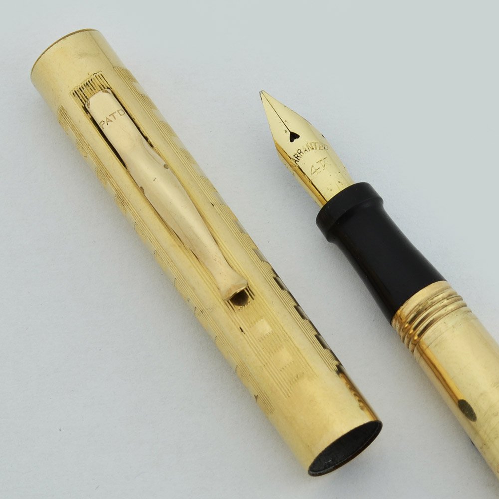 万年筆 ペン先 WARRANTED 14K GOLD PLATED PEN 万年筆 ペン先 WARRANTED 14K GOLD PLATED PEN - メルカリ